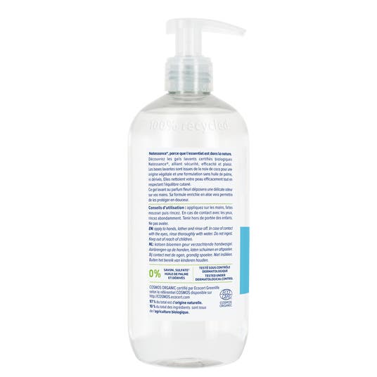 Eau Thermale Jonzac Gel Lavant Mains Douceur Fleurs De Coton - 500ml