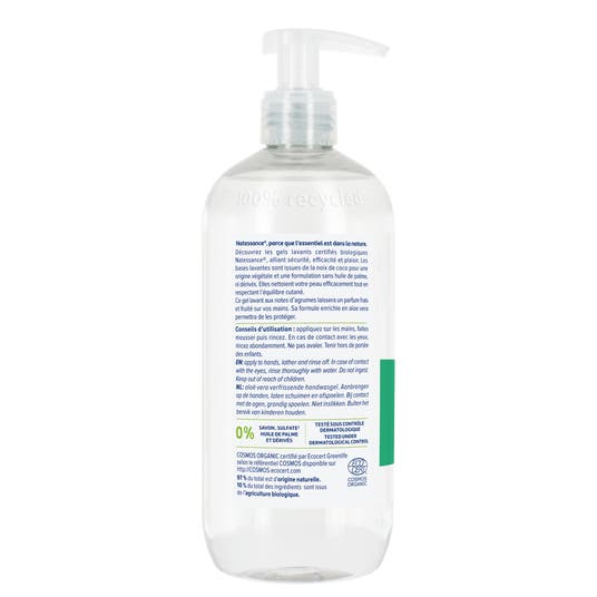 Eau Thermale Jonzac Gel Lavant Mains Fraîcheur Aloe Vera - 500ml