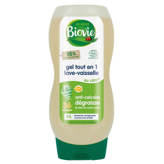 eau thermale jonzac Gel lave vaisselle aux extraits de citron