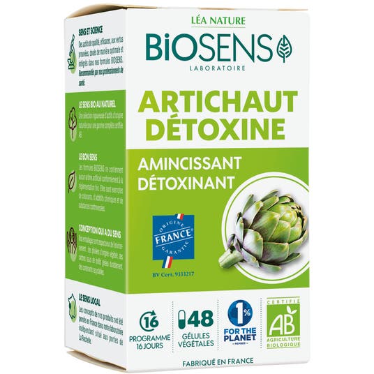 Eau Thermale Jonzac Gélule Végétale Amincissant Détoxinant - Artichaut - Bio