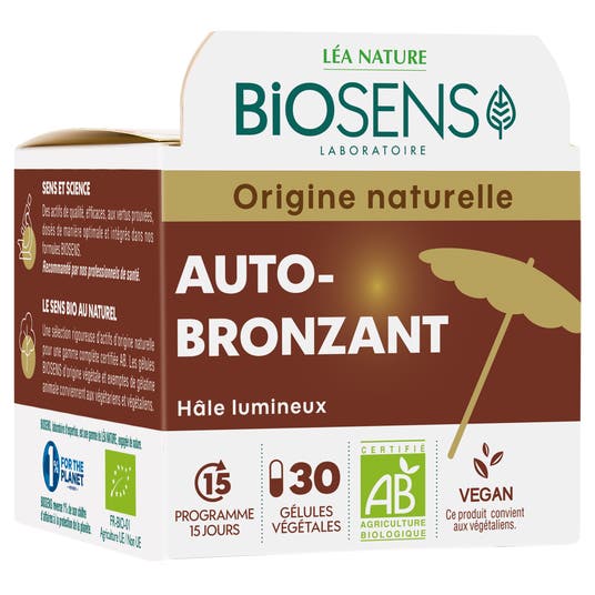 Eau Thermale Jonzac Gélule Végétale Auto-bronzant - Bio