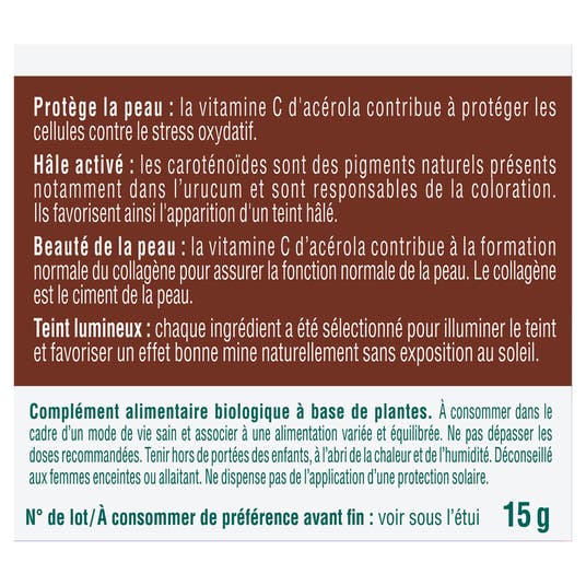 Eau Thermale Jonzac Gélule Végétale Auto-bronzant - Bio