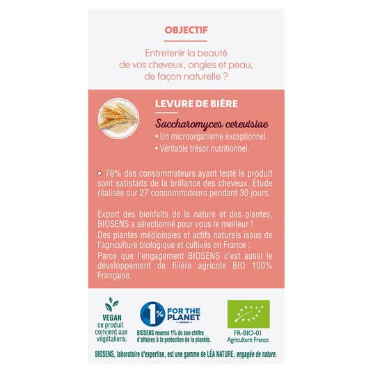 Eau Thermale Jonzac Gélule Végétale Beauté - Levure De Bière - Bio