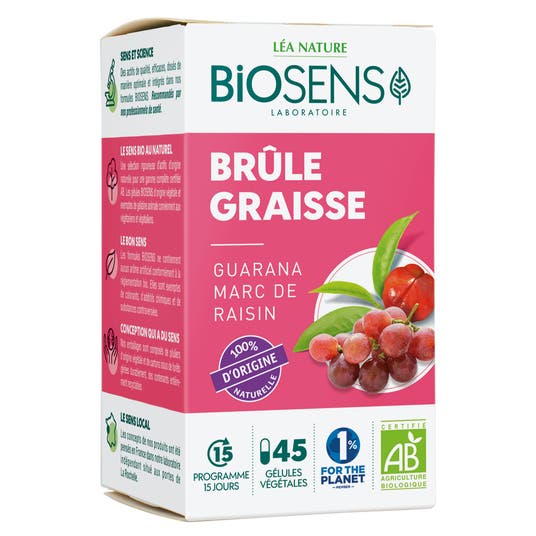 Eau Thermale Jonzac Gélule Végétale Brûle-graisse - Bio