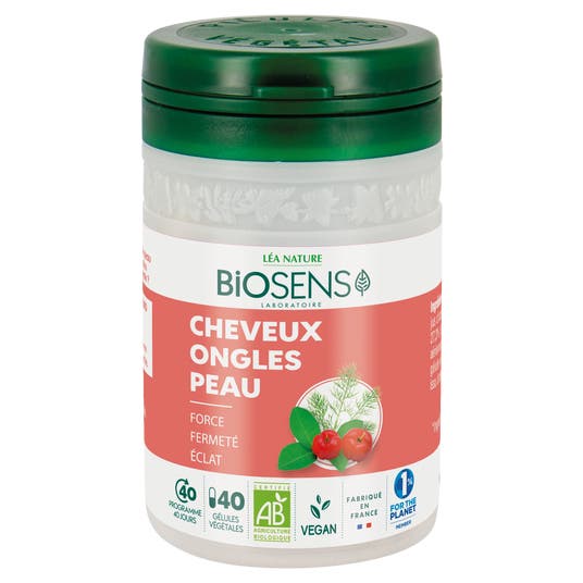 eau thermale jonzac Gélule végétale Cheveux Peau Ongles - bio