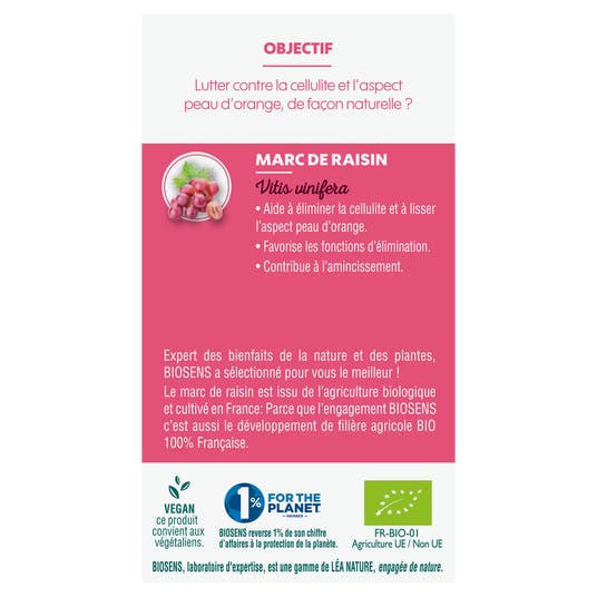 Eau Thermale Jonzac Gélule Végétale Marc De Raisin - Bio