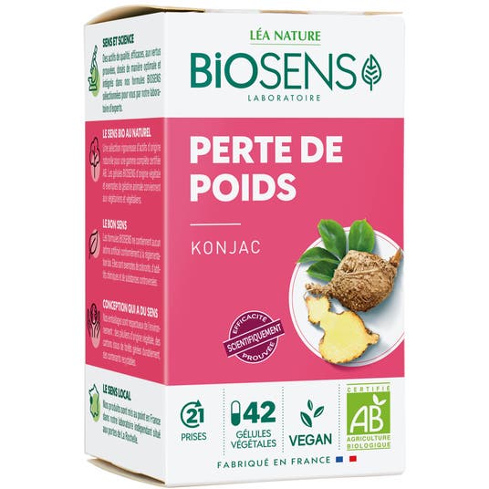 Eau Thermale Jonzac Gélule Végétale Perte De Poids - Konjac - Bio