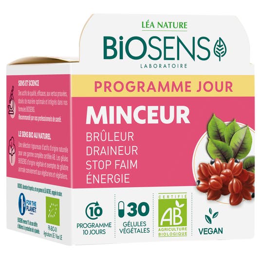 Eau Thermale Jonzac Gélule Végétale Programme Minceur Jour - Bio