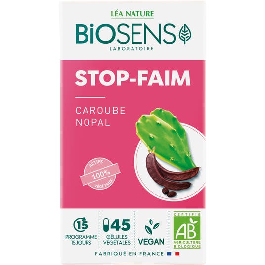 Eau Thermale Jonzac Gélule Végétale Stop Faim - Caroube Nopal - Bio