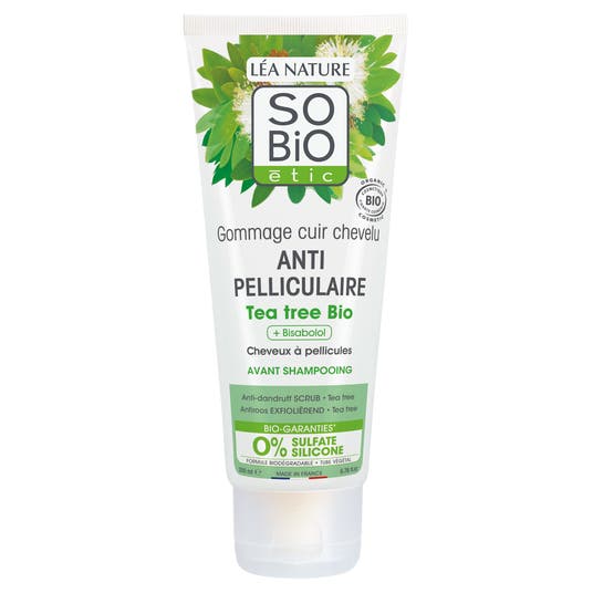 eau thermale jonzac Gommage cuir chevelu anti-pelliculaire Tea tree