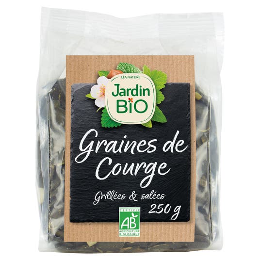 eau thermale jonzac Graines de courge grillées salées - bio