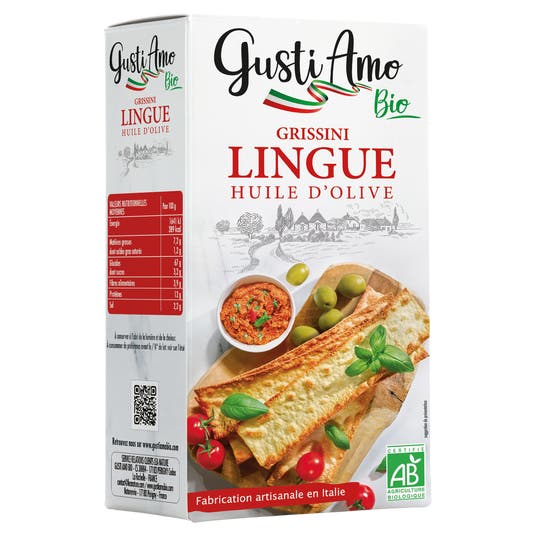 Eau Thermale Jonzac Grissini Lingue à L'huile D'olive