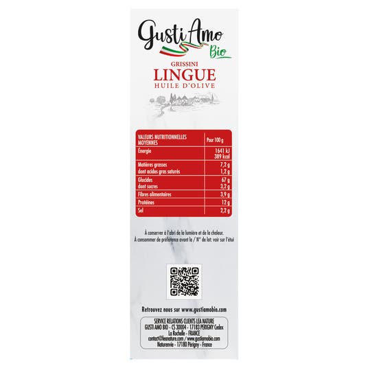 Eau Thermale Jonzac Grissini Lingue à L'huile D'olive