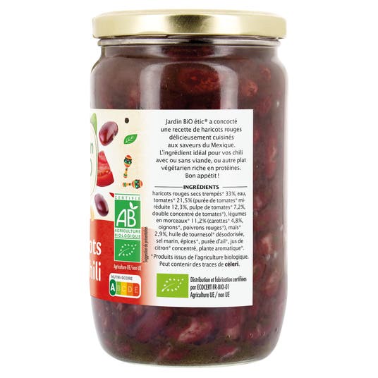 Eau Thermale Jonzac Haricots Rouges Cuisinés Aux Légumes Et épices Bio