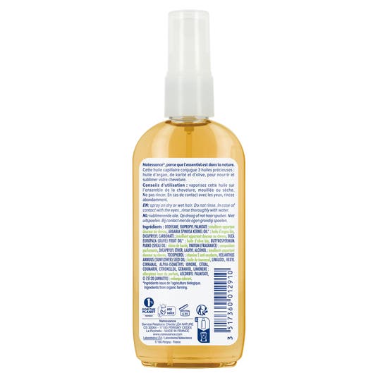 Eau Thermale Jonzac Huile De Beauté Capillaire Argan