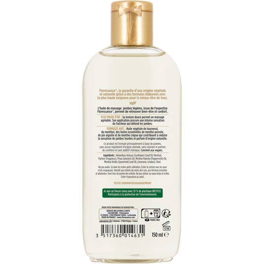 Eau Thermale Jonzac Huile De Massage Jambes Légères