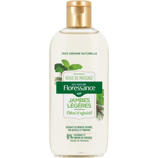 eau thermale jonzac Huile de massage jambes légères