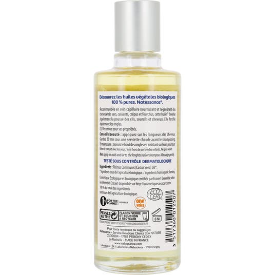 Eau Thermale Jonzac Huile De Ricin Sans Parfum BIO - 100ml