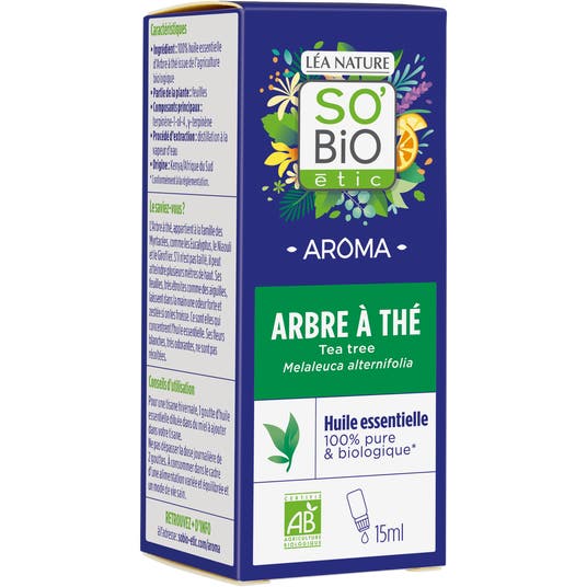 Eau Thermale Jonzac Huile Essentielle Arbre à Thé Bio