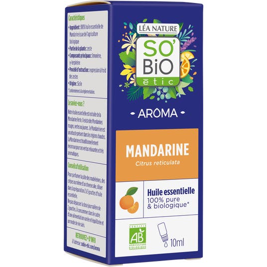 Eau Thermale Jonzac Huile Essentielle Mandarine Bio