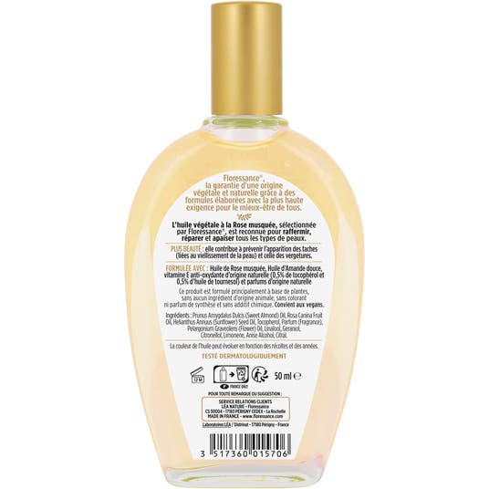 Eau Thermale Jonzac Huile Végétale à La Rose Musquée