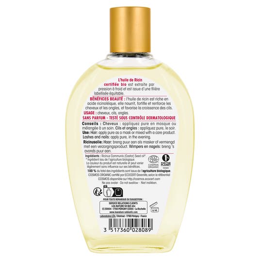 Eau Thermale Jonzac Huile Végétale Ricin Bio - Grand Format