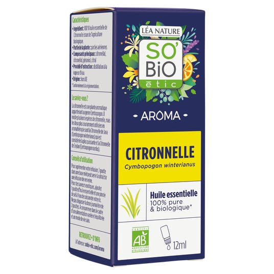 Eau Thermale Jonzac Huiles Essentielles Citronnelle De Java