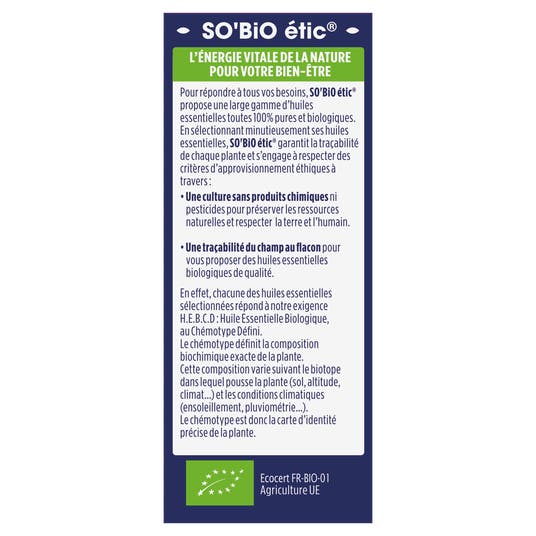 Eau Thermale Jonzac Huiles Essentielles Eucalyptus Globulus Bio