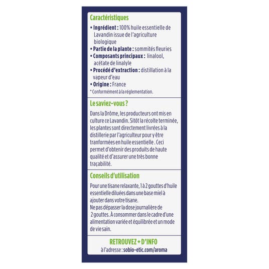 Eau Thermale Jonzac Huiles Essentielles Lavandin Bio