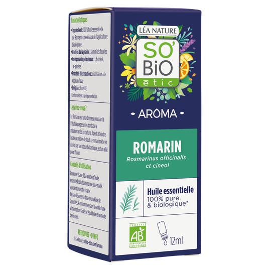 Eau Thermale Jonzac Huiles Essentielles Romarin Bio