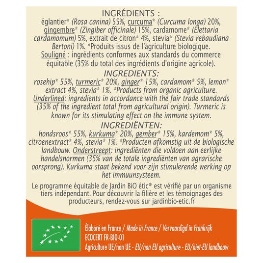 Eau Thermale Jonzac Infusion Défenses Naturelles - Bio