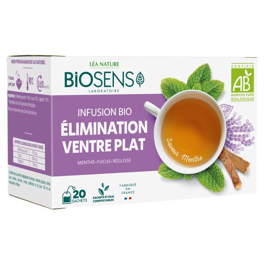Eau Thermale Jonzac Infusion Elimination Ventre Plat - Bio