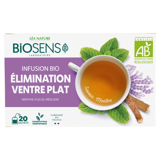 eau thermale jonzac Infusion Elimination Ventre Plat - bio