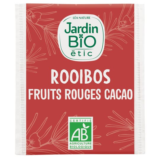 Eau Thermale Jonzac Infusion Rooibos Fruits Rouges Cacao-bio