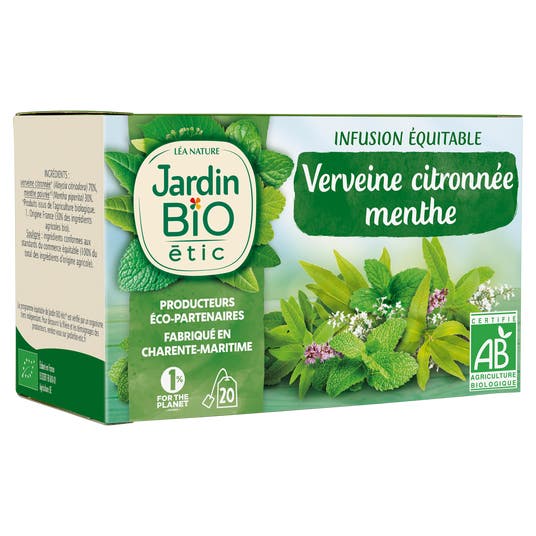 Eau Thermale Jonzac Infusion Verveine Citronnée Menthe - Bio