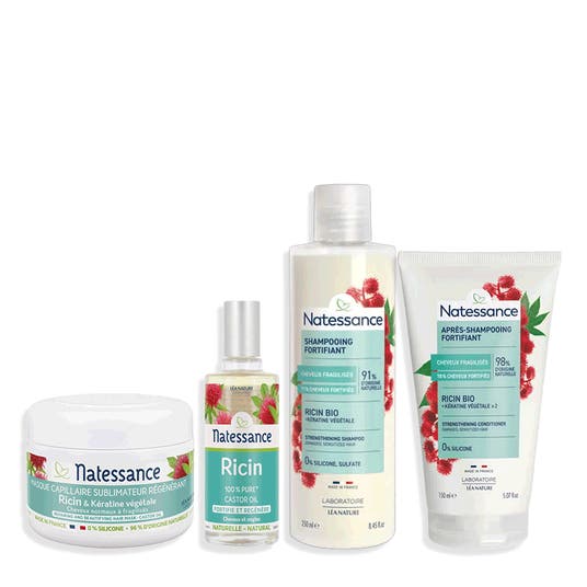 eau thermale jonzac Le rituel 100% ricin des cheveux réparés