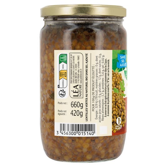 Eau Thermale Jonzac Lentilles Vertes Bio Au Naturel