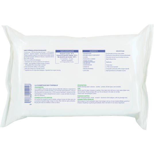 Eau Thermale Jonzac Lingettes Nettoyantes Dermo-douceur