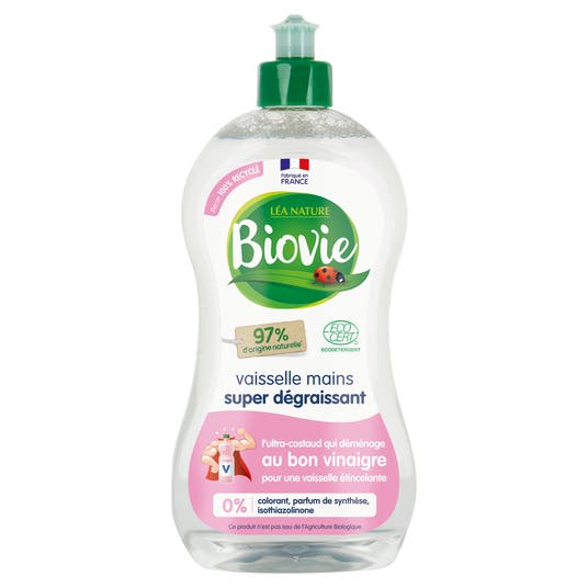 eau thermale jonzac Liquide vaisselle et mains au vinaigre bio senteur fruits rouges