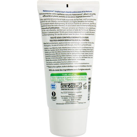 Eau Thermale Jonzac Masque Avant-shampooing équilibrant Purifiant Tea Tree - 150