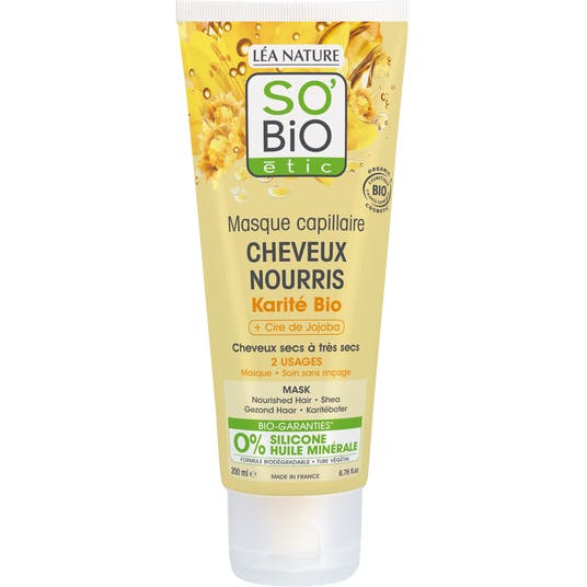 eau thermale jonzac Masque capillaire cheveux nourris Karité