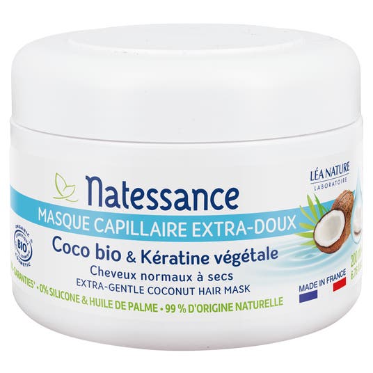 eau thermale jonzac Masque capillaire extra-doux Coco Bio & Kératine végétale