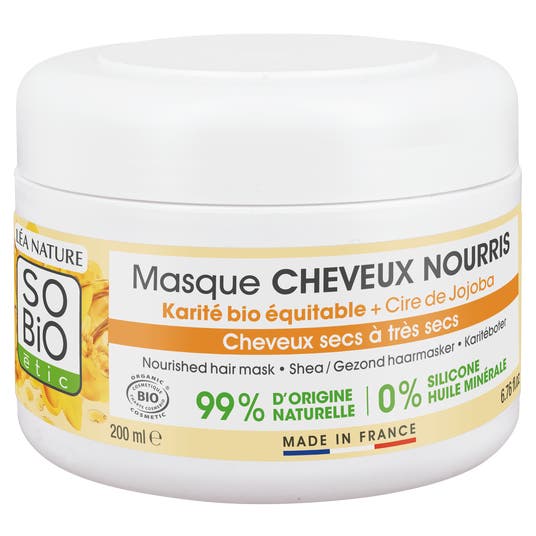 eau thermale jonzac Masque cheveux nourris Karité bio
