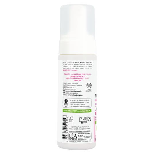 Eau Thermale Jonzac Mousse Intime à La Fleur De Mauve Bio