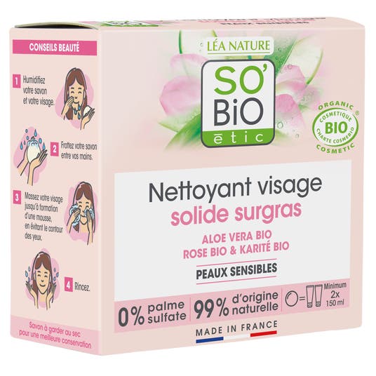 Eau Thermale Jonzac Nettoyant Visage Solide Surgras