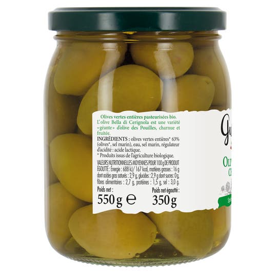 Eau Thermale Jonzac Olive Verte Bella Di Cerignola - Bio