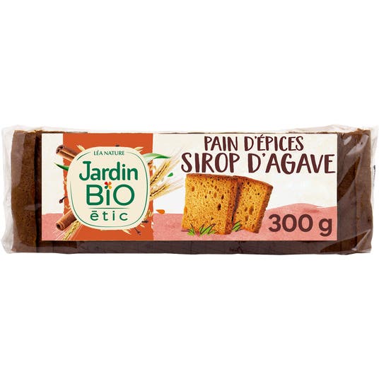 eau thermale jonzac Pain d'épices au sirop d'agave - bio