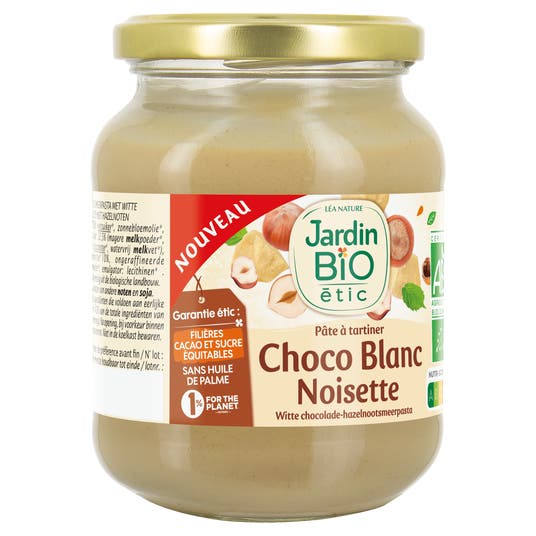 Eau Thermale Jonzac Pâte à Tartiner Chocolat Blanc Noisette