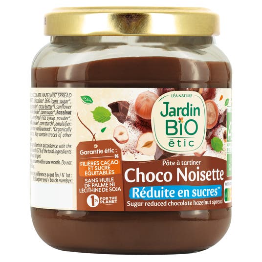 Eau Thermale Jonzac Pâte à Tartiner Chocolat Noisette