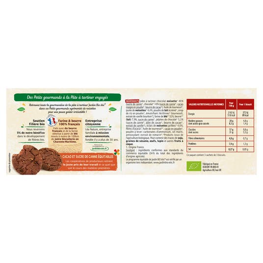 Eau Thermale Jonzac Petits Gourmands à La Pâte à Tartiner